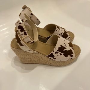 Ladies Wedge Sandals Size 7